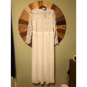 Eloquii Crochet/Lace Wedding Dress